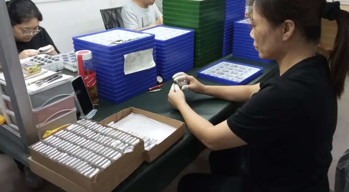Dong Guan Aopiqiu Watch Co., Ltd., factory production line 3